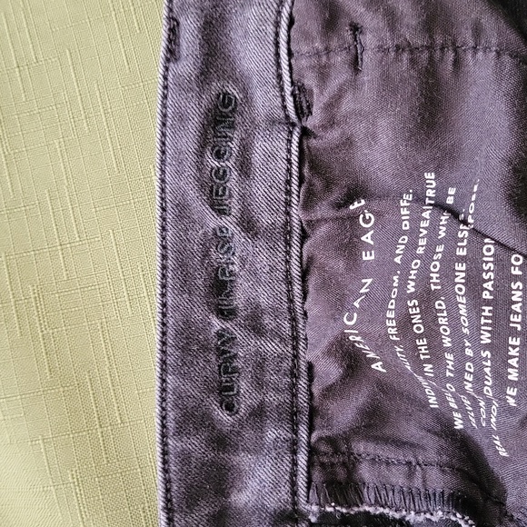 American Eagle black jeggings - Picture 5 of 7